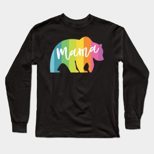 MAMA BEAR RAINBOW Long Sleeve T-Shirt